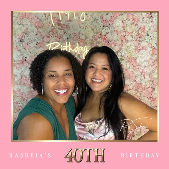 40th birthday photo booth