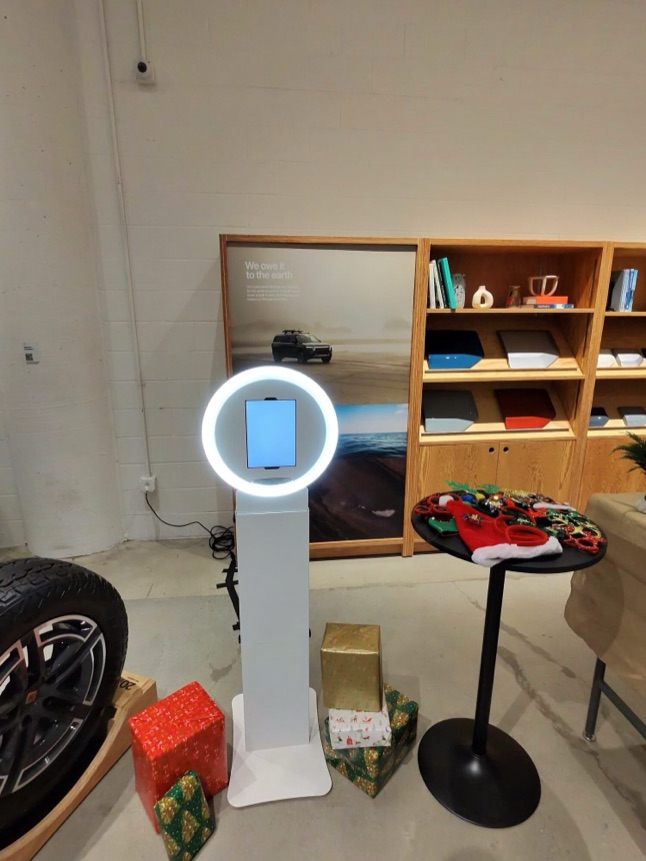 Rivian event photo booth, Atlanta